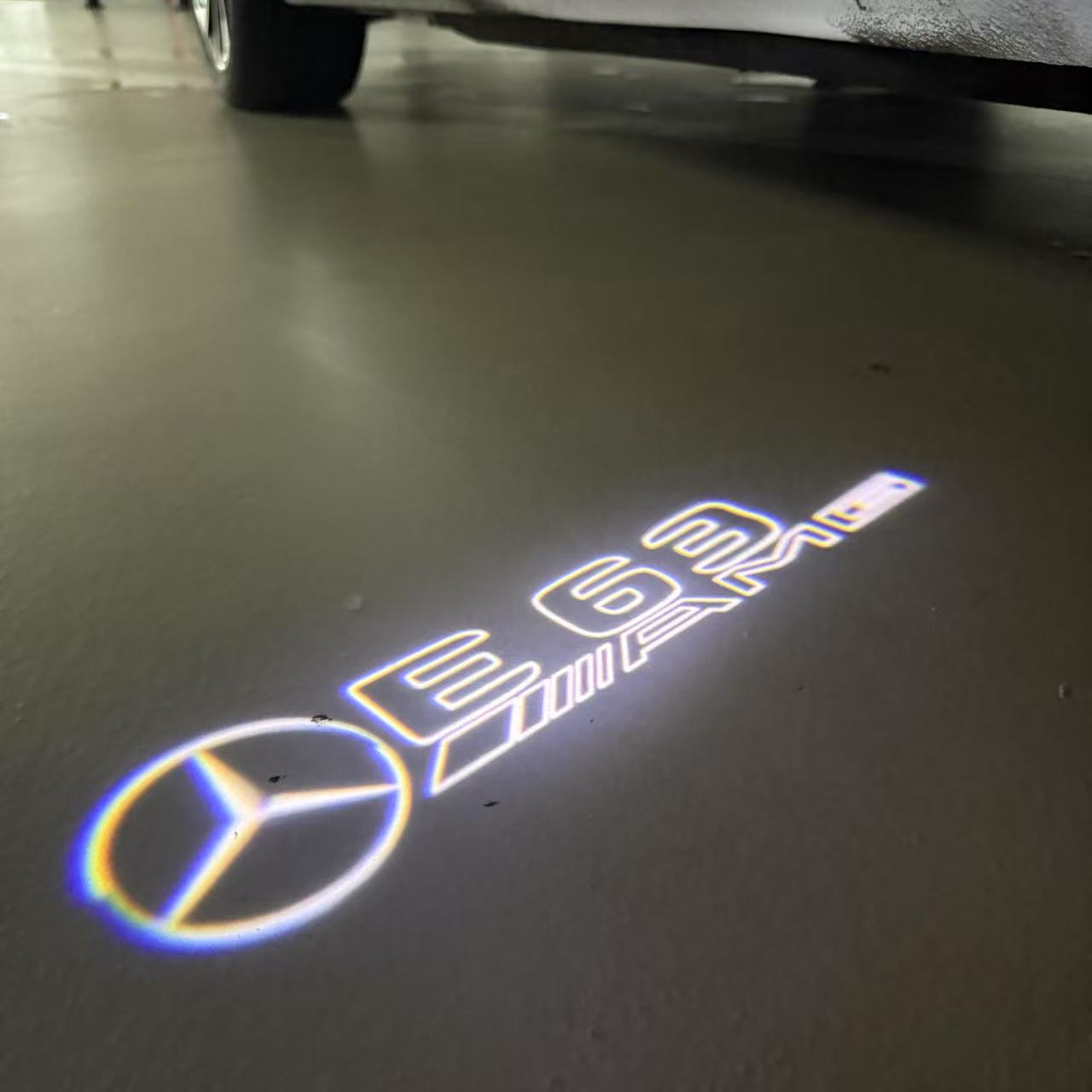 MERCEDES BENZ LOGO PROJECTOT LIGHTS Nr.03 (Menge 1 = 1 Sätze/2 Türleuchten)