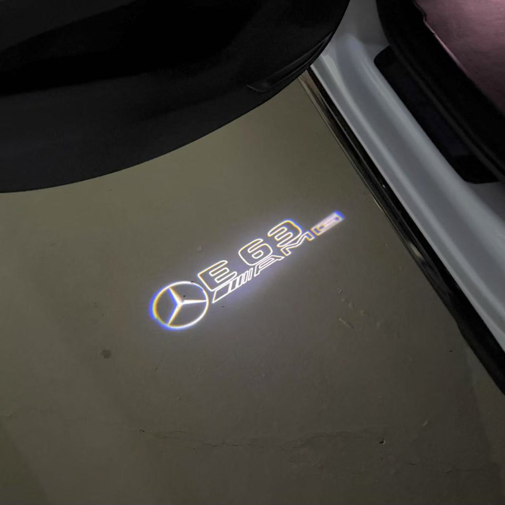 MERCEDES BENZ LOGO PROJECTOT LIGHTS Nr.03 (Menge 1 = 1 Sätze/2 Türleuchten)