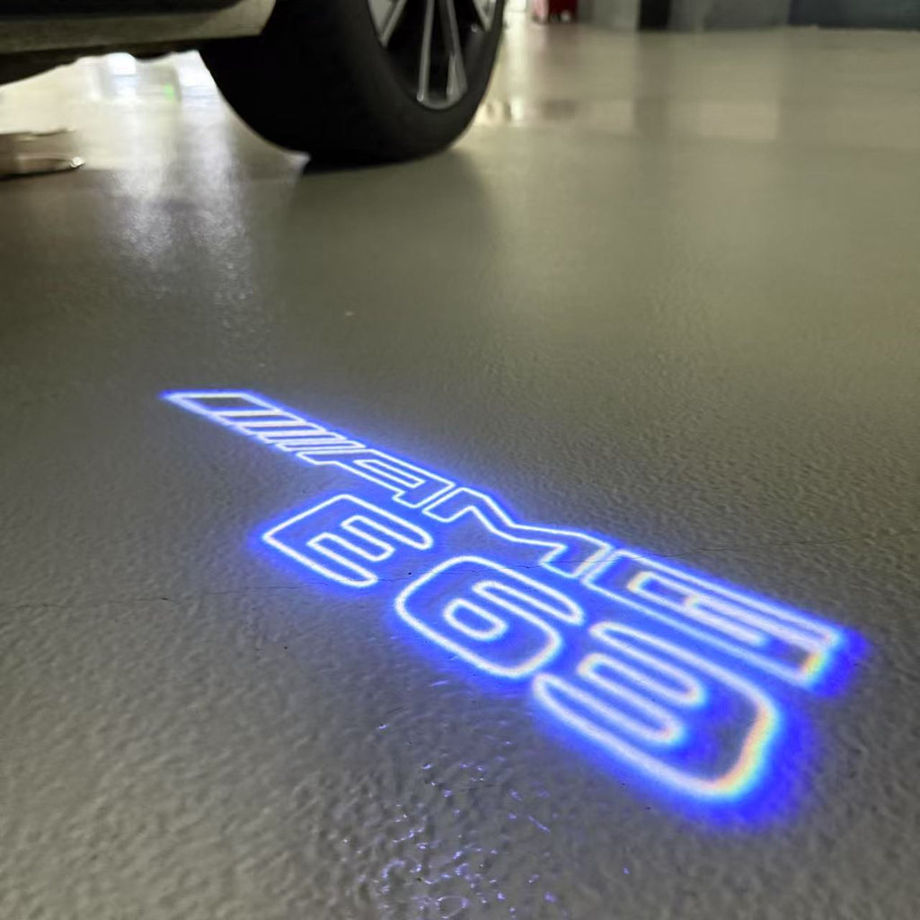 MERCEDES BENZ LOGO PROJECTOT LIGHTS Nr.03 (Menge 1 = 1 Sätze/2 Türleuchten)