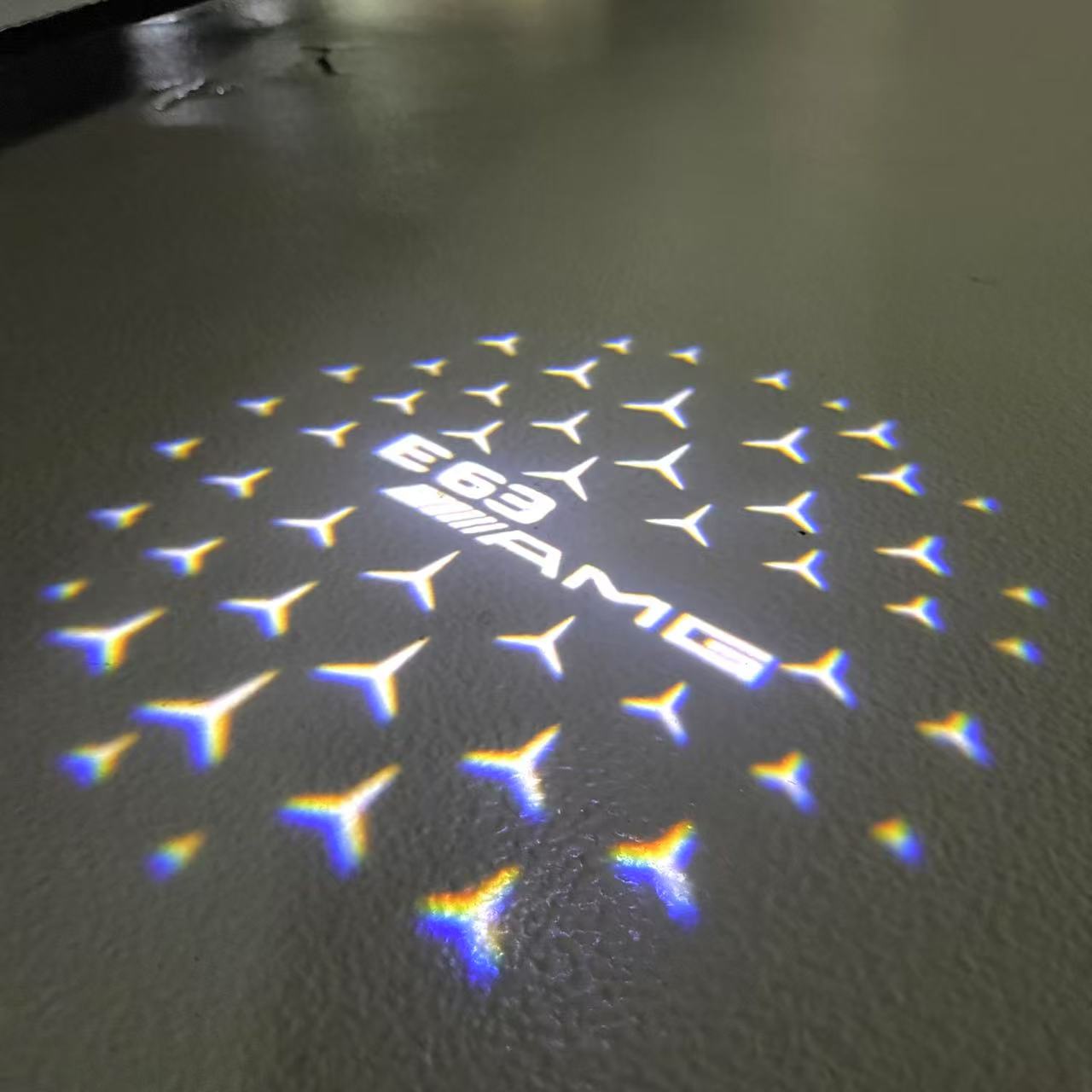 MERCEDES BENZ LOGO PROJECTOT LIGHTS Nr.03 (Menge 1 = 1 Sätze/2 Türleuchten)