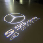 MERCEDES BENZ LOGO PROJECTOT LIGHTS Nr.03 (Menge 1 = 1 Sätze/2 Türleuchten)