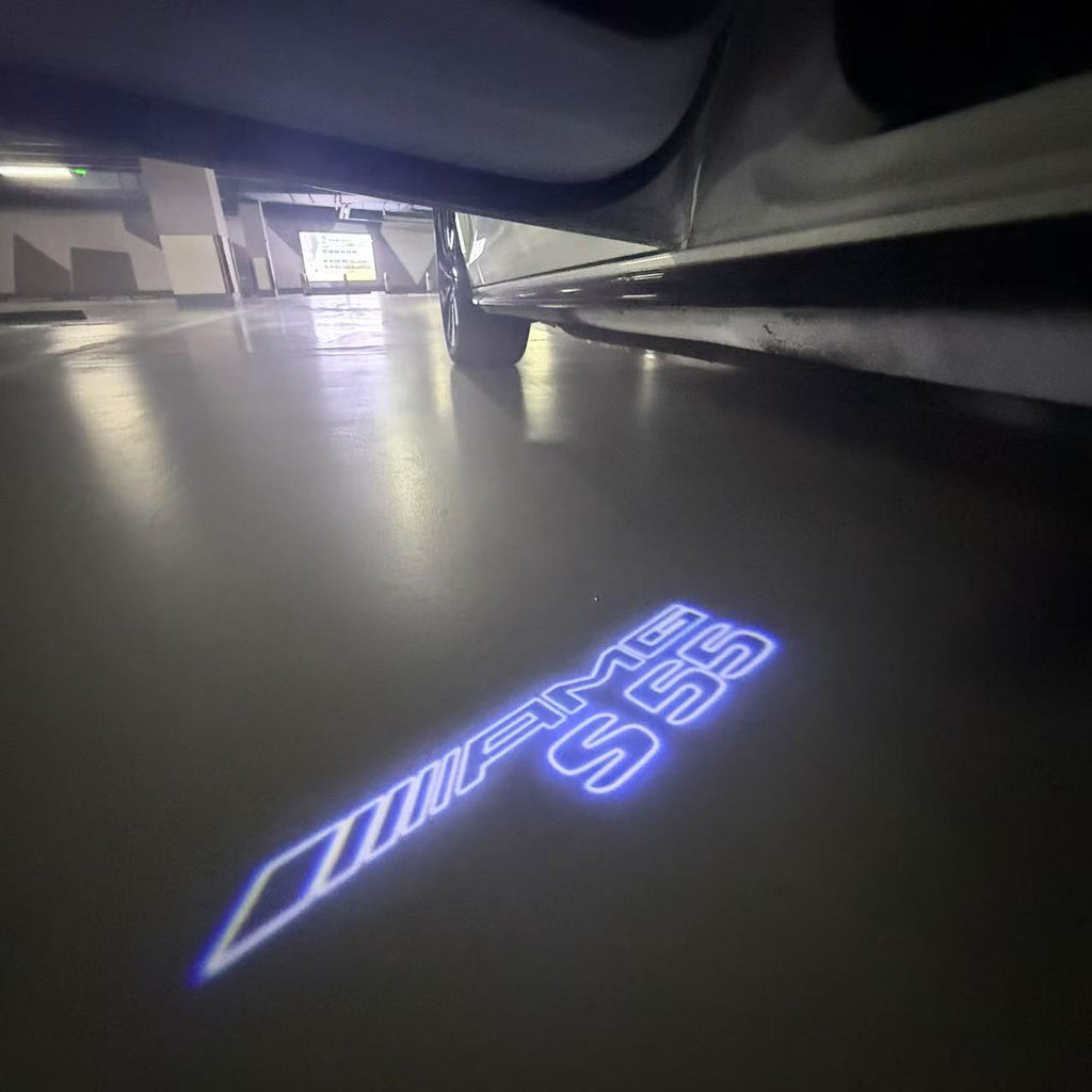 MERCEDES BENZ LOGO PROJECTOT LIGHTS Nr.03 (Menge 1 = 1 Sätze/2 Türleuchten)