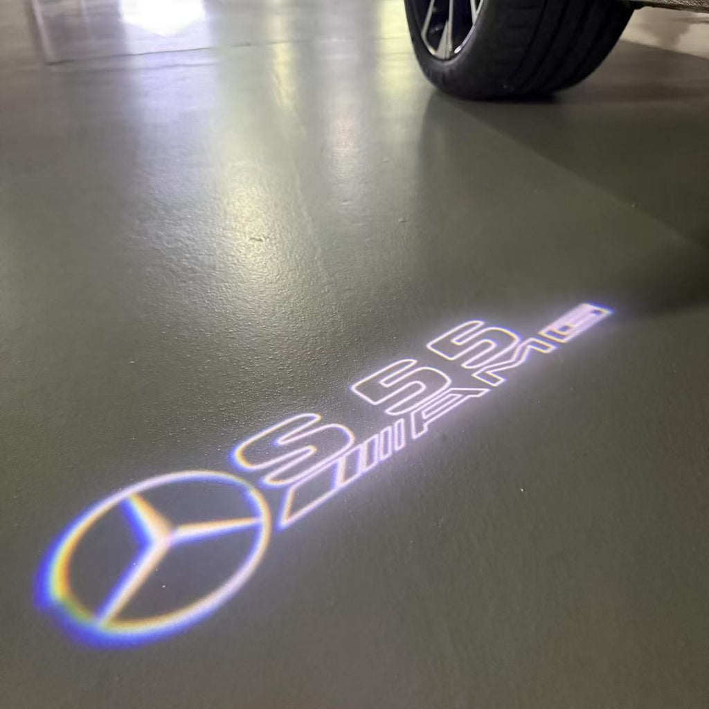 MERCEDES BENZ LOGO PROJECTOT LIGHTS Nr.03 (Menge 1 = 1 Sätze/2 Türleuchten)