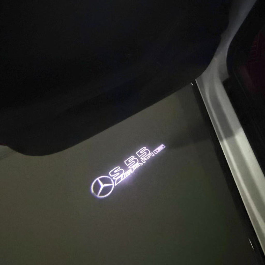 MERCEDES BENZ LOGO PROJECTOT LIGHTS Nr.03 (Menge 1 = 1 Sätze/2 Türleuchten)