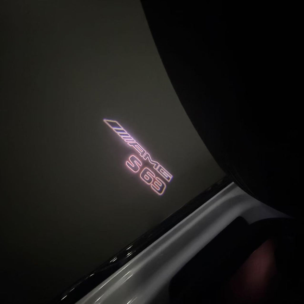 MERCEDES BENZ LOGO PROJECTOT LIGHTS Nr.03 (Menge 1 = 1 Sätze/2 Türleuchten)