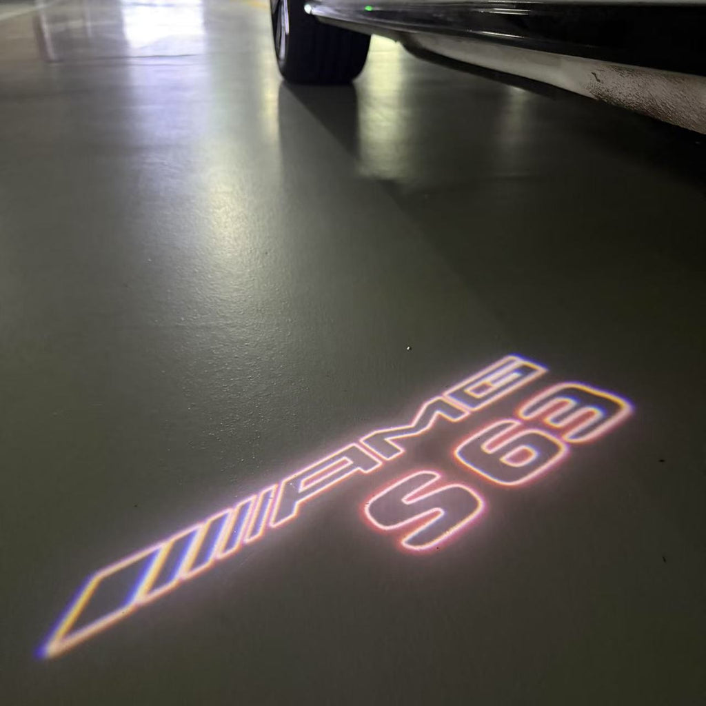 MERCEDES BENZ LOGO PROJECTOT LIGHTS Nr.03 (Menge 1 = 1 Sätze/2 Türleuchten)
