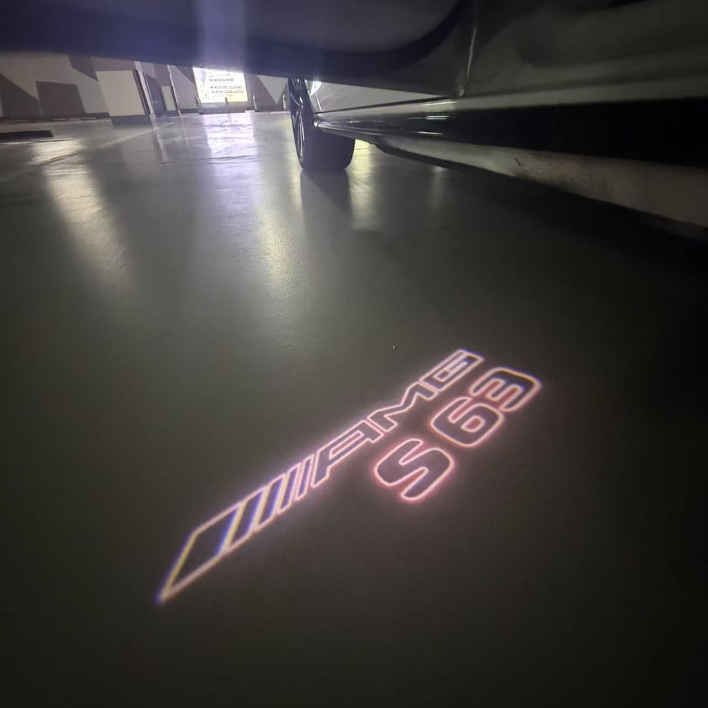 MERCEDES BENZ LOGO PROJECTOT LIGHTS Nr.03 (Menge 1 = 1 Sätze/2 Türleuchten)
