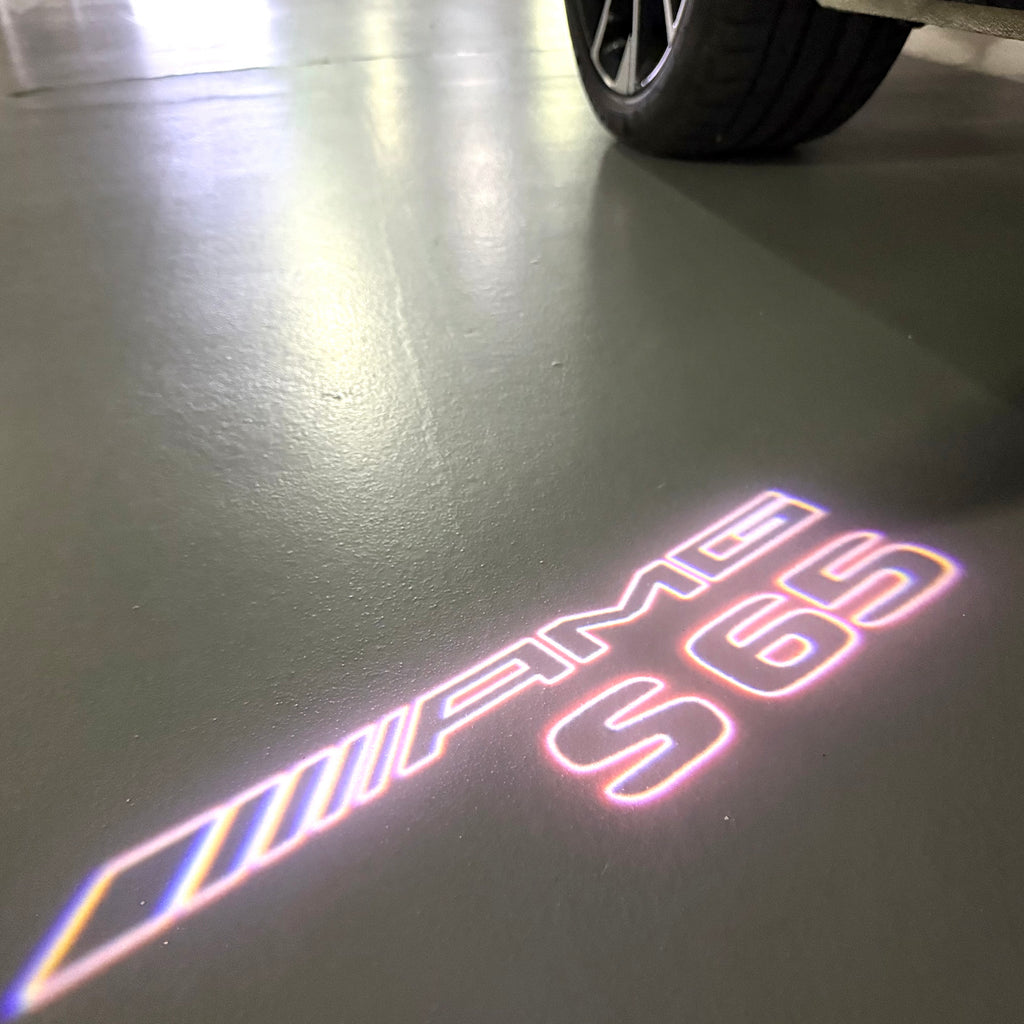 MERCEDES BENZ LOGO PROJECTOT LIGHTS Nr.03 (Menge 1 = 1 Sätze/2 Türleuchten)