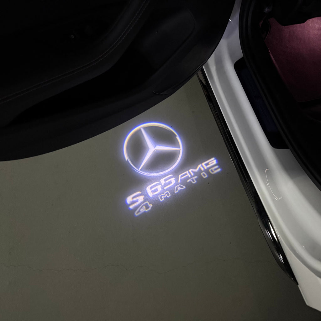 MERCEDES BENZ LOGO PROJECTOT LIGHTS Nr.03 (Menge 1 = 1 Sätze/2 Türleuchten)