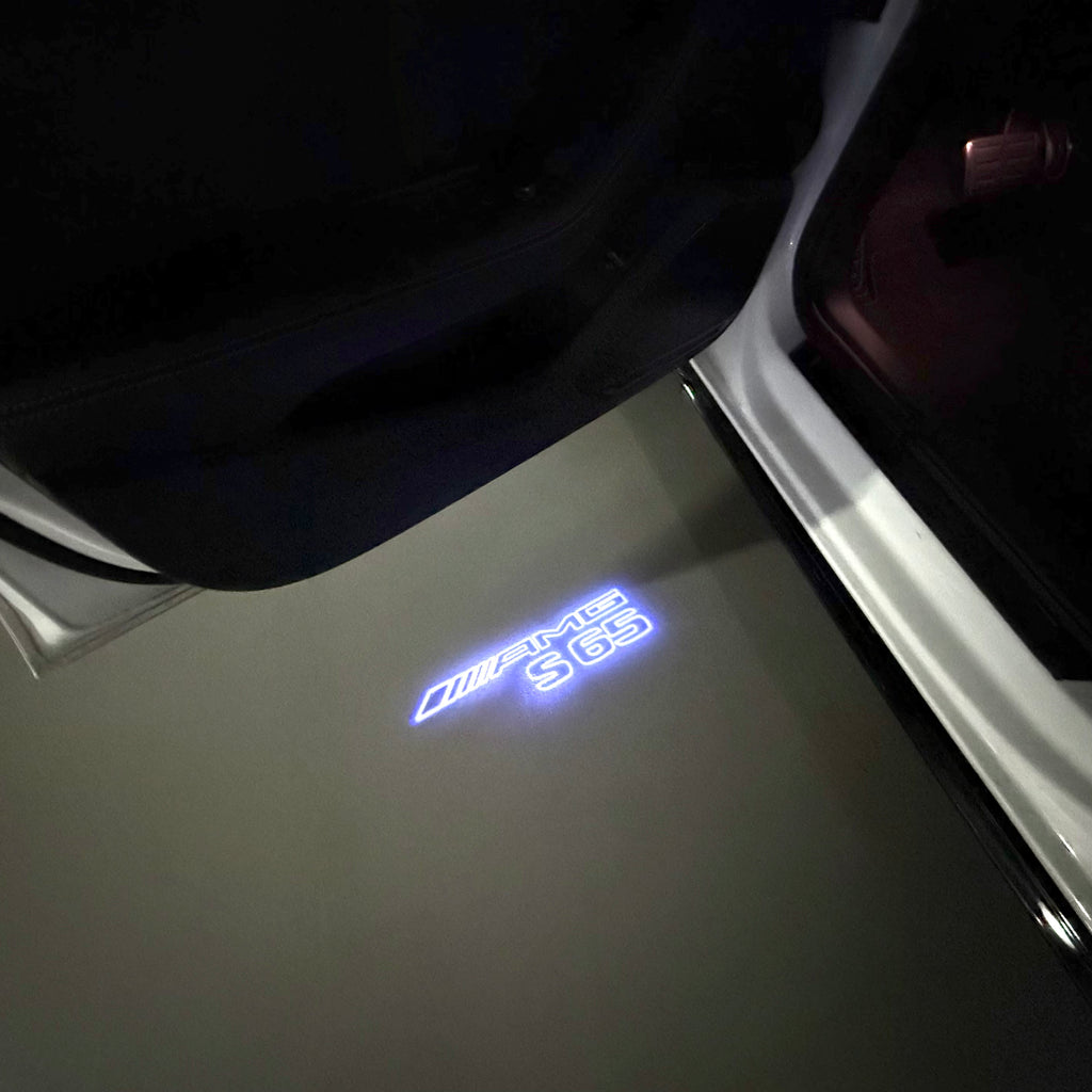 LUCI PROIETTORI LOGO MERCEDES BENZ Nr.03 (quantità 1 = 1 set / 2 luci porta)