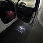 MERCEDES BENZ LOGO PROJECTOT LIGHTS Nr.03 (Menge 1 = 1 Sätze/2 Türleuchten)