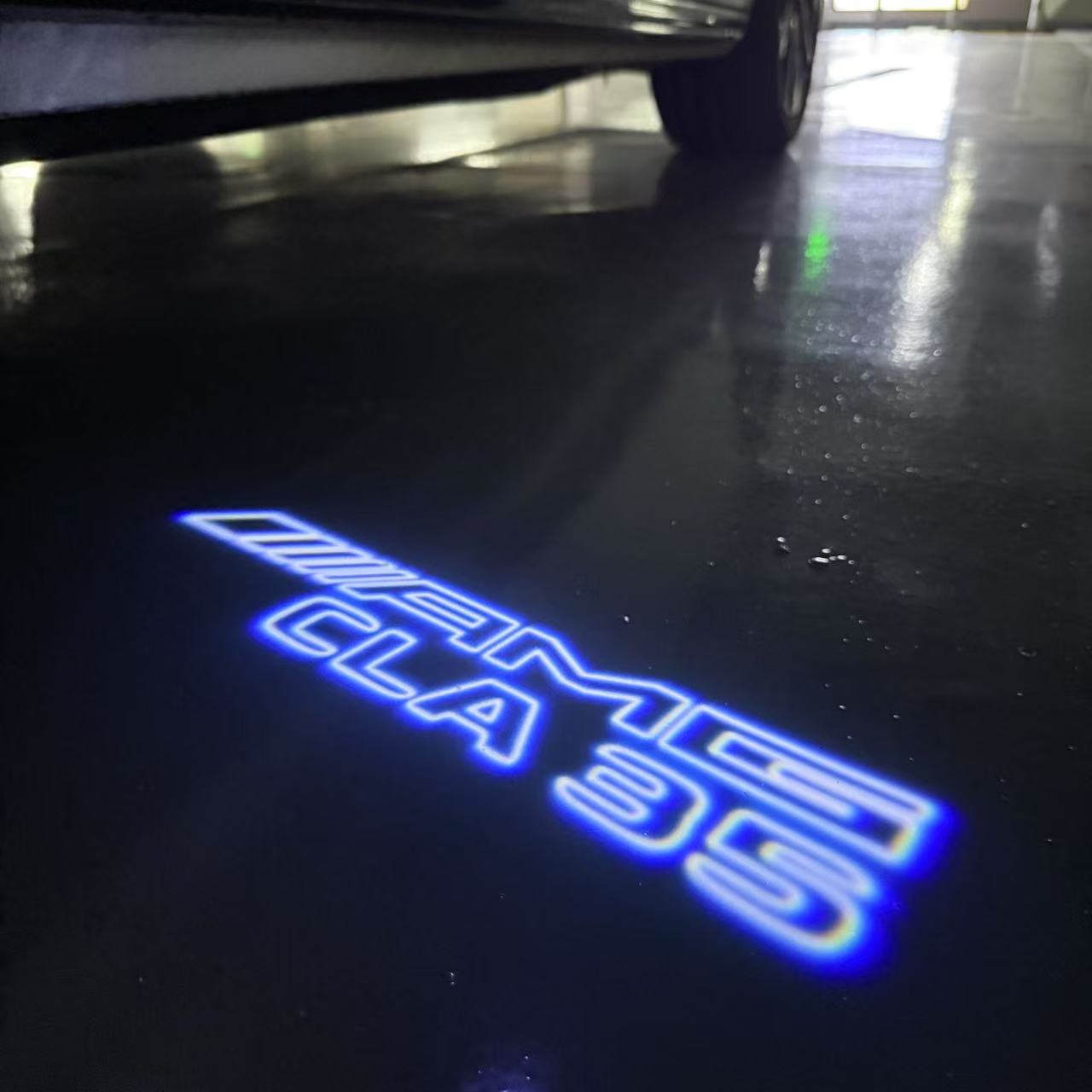 LUCI PROIETTORI LOGO MERCEDES BENZ Nr.03 (quantità 1 = 1 set / 2 luci porta)