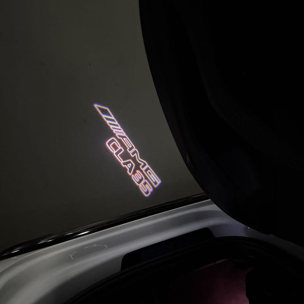 MERCEDES BENZ LOGO PROJECTOT LIGHTS Nr.03 (Menge 1 = 1 Sätze/2 Türleuchten)