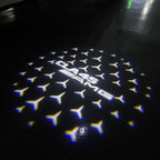 LUCI PROIETTORI LOGO MERCEDES BENZ Nr.03 (quantità 1 = 1 set / 2 luci porta)