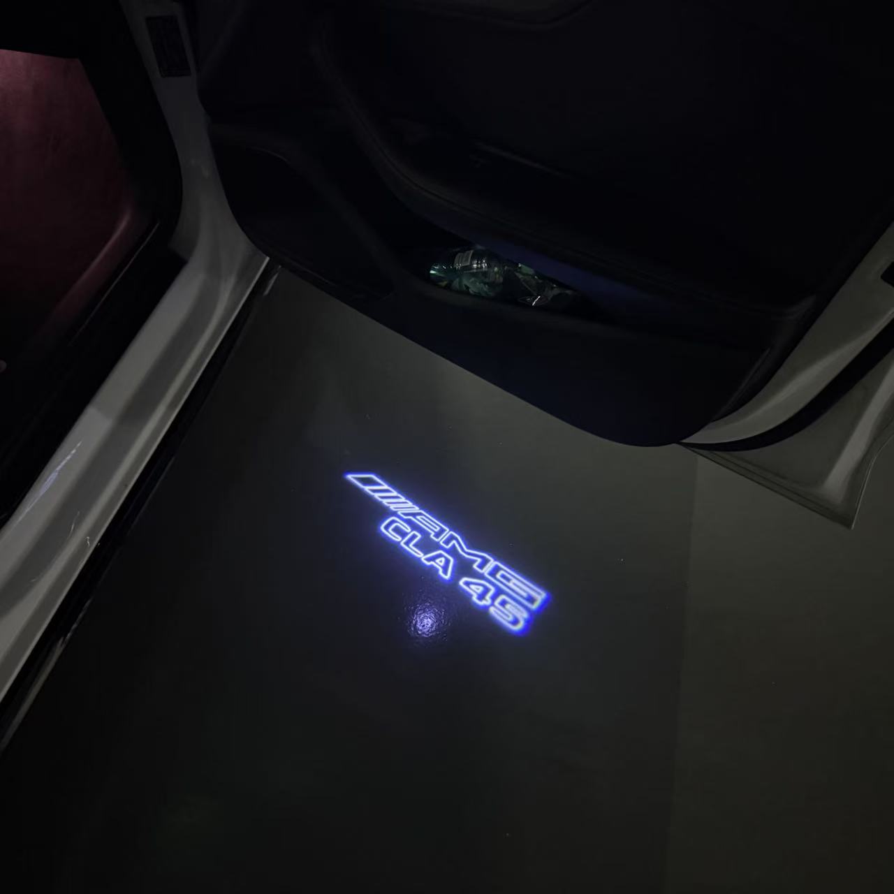LUCI PROIETTORI LOGO MERCEDES BENZ Nr.03 (quantità 1 = 1 set / 2 luci porta)