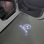 LUCI PROIETTORI LOGO MERCEDES BENZ Nr.03 (quantità 1 = 1 set / 2 luci porta)