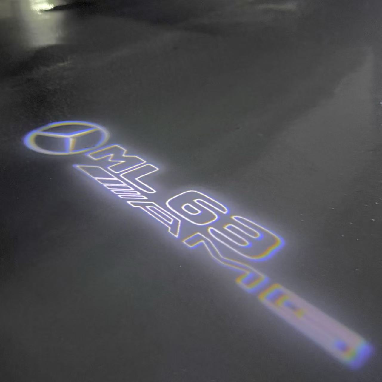 MERCEDES BENZ LOGO PROJECTOT LIGHTS Nr.03 (Menge 1 = 1 Sätze/2 Türleuchten)