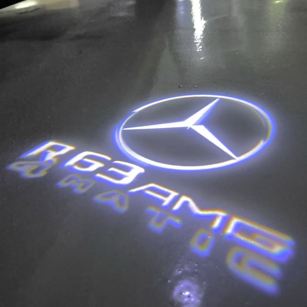 MERCEDES BENZ LOGO PROJECTOT LIGHTS Nr.03 (Menge 1 = 1 Sätze/2 Türleuchten)