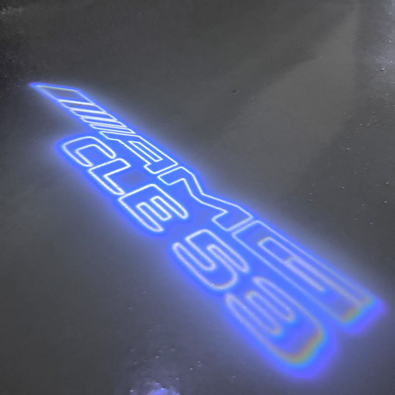 MERCEDES BENZ LOGO PROJECTOT LIGHTS Nr.03 (Menge 1 = 1 Sätze/2 Türleuchten)