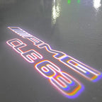 MERCEDES BENZ LOGO PROJECTOT LIGHTS Nr.03 (Menge 1 = 1 Sätze/2 Türleuchten)