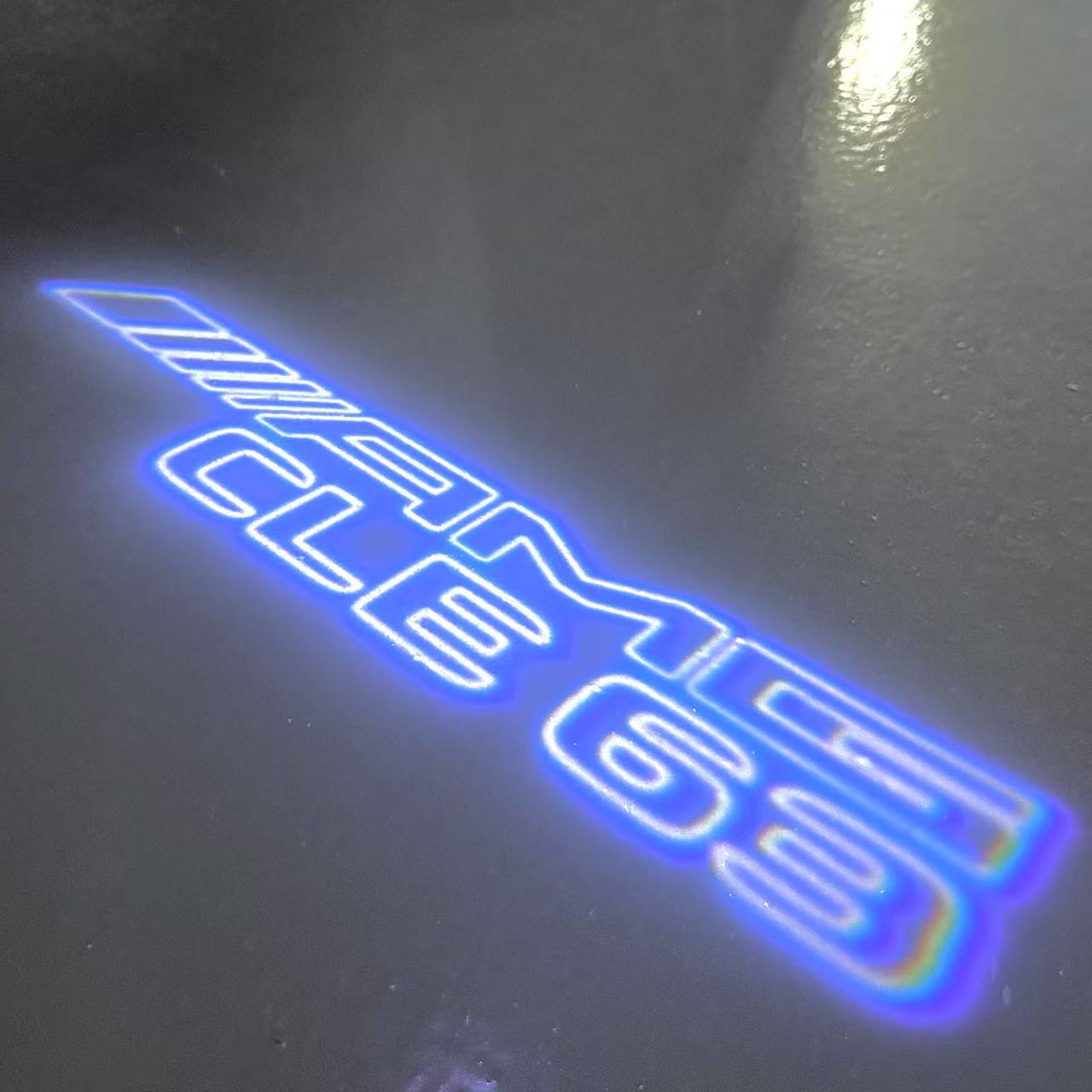 LUCI PROIETTORI LOGO MERCEDES BENZ Nr.03 (quantità 1 = 1 set / 2 luci porta)