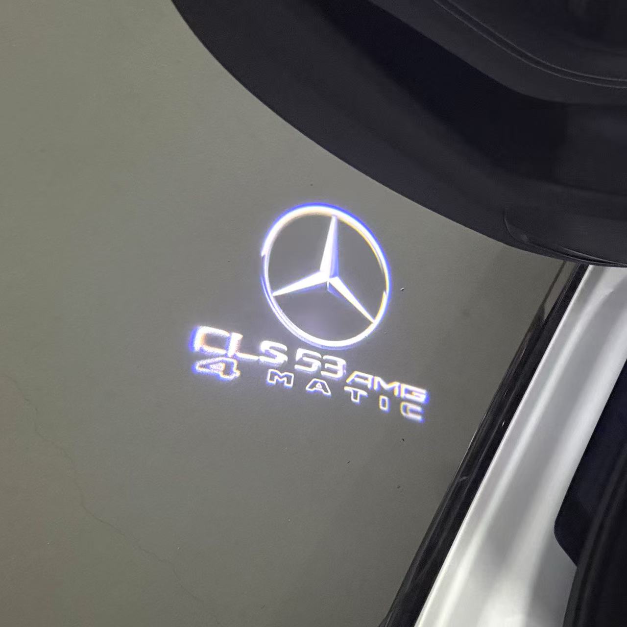 LUCI PROIETTORI LOGO MERCEDES BENZ Nr.03 (quantità 1 = 1 set / 2 luci porta)