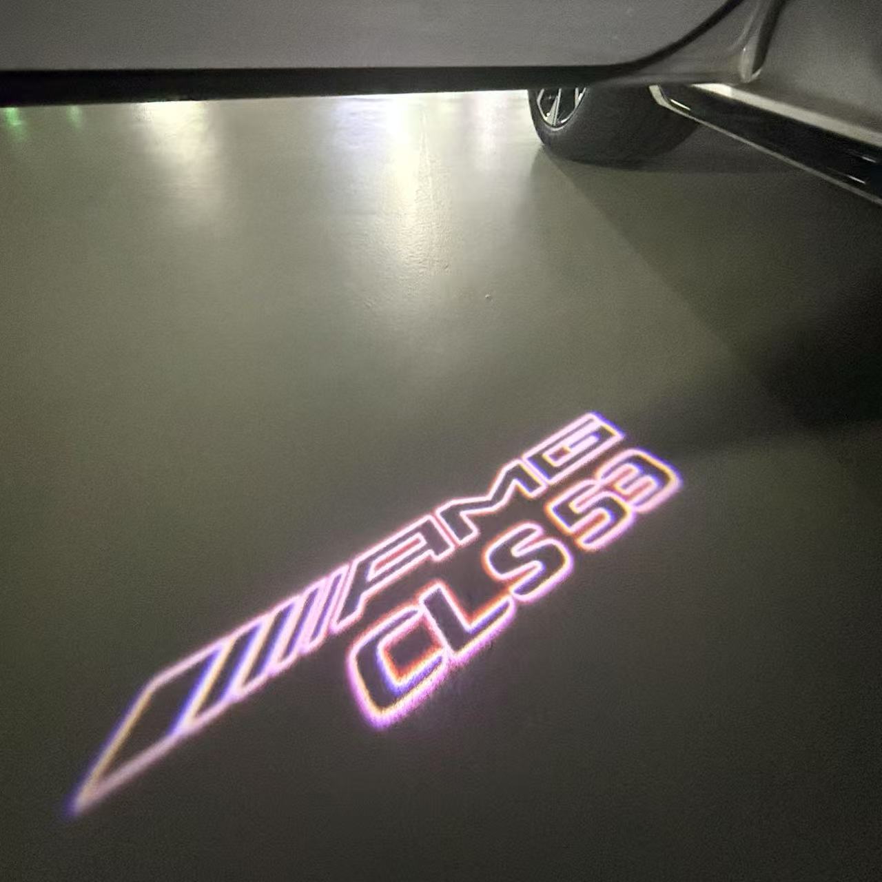LUCI PROIETTORI LOGO MERCEDES BENZ Nr.03 (quantità 1 = 1 set / 2 luci porta)