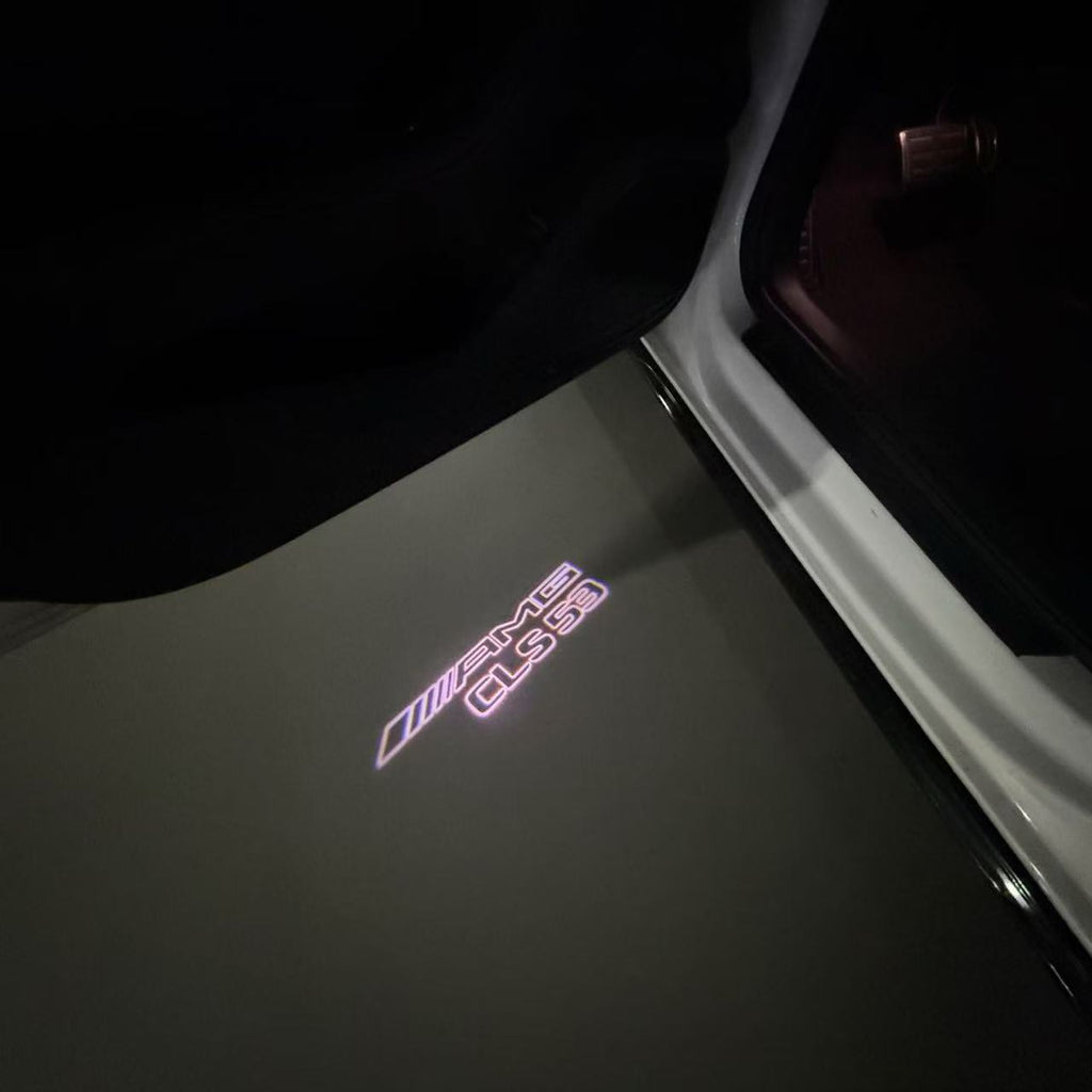 LUCI PROIETTORI LOGO MERCEDES BENZ Nr.03 (quantità 1 = 1 set / 2 luci porta)