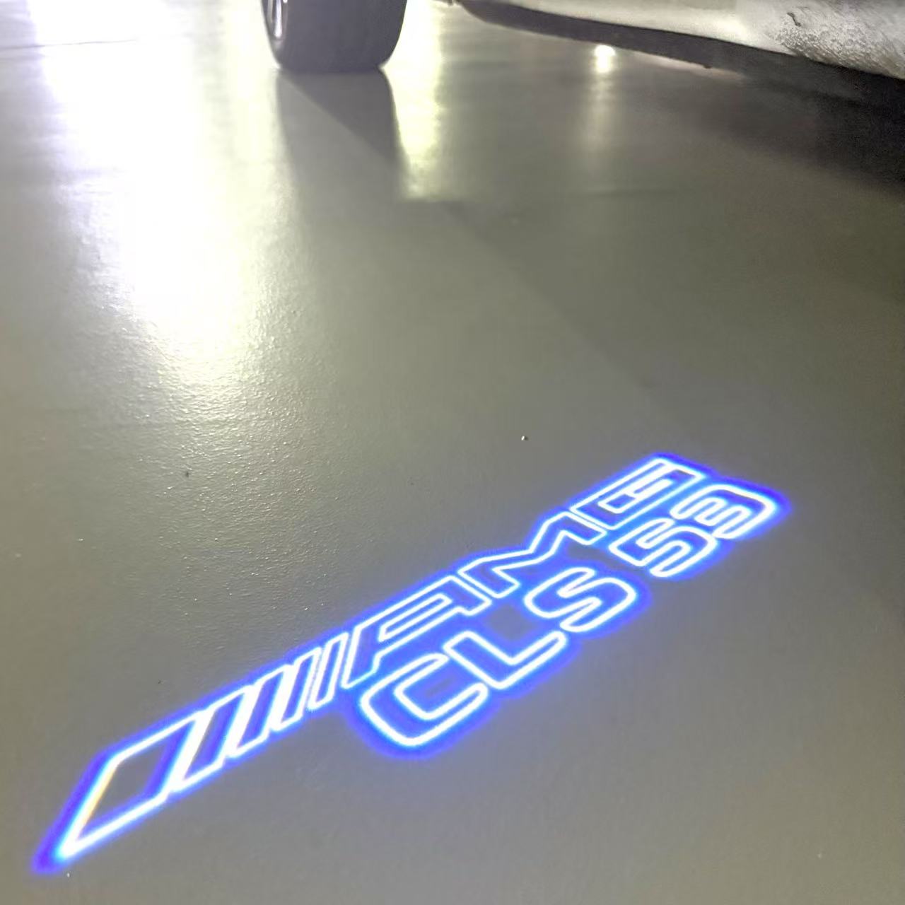 LUCI PROIETTORI LOGO MERCEDES BENZ Nr.03 (quantità 1 = 1 set / 2 luci porta)