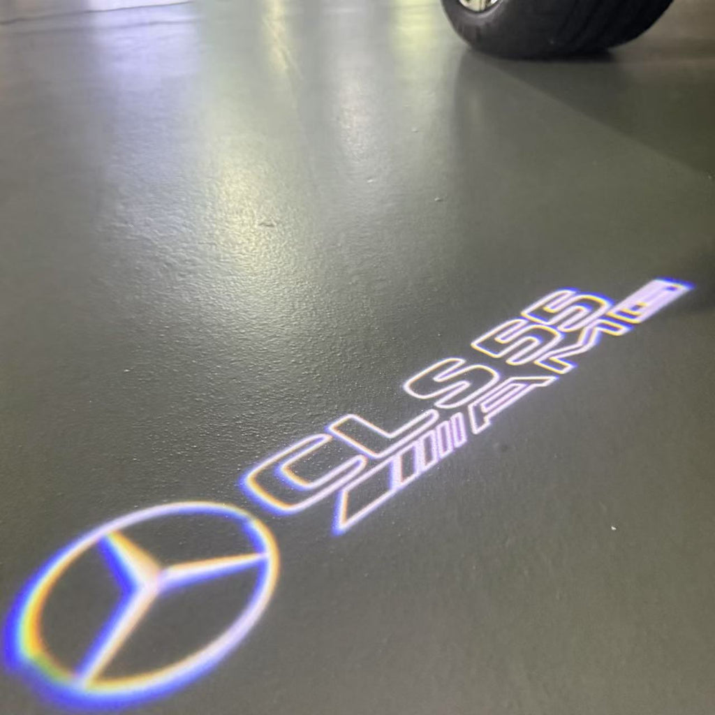 MERCEDES BENZ LOGO PROJECTOT LIGHTS Nr.03 (Menge 1 = 1 Sätze/2 Türleuchten)