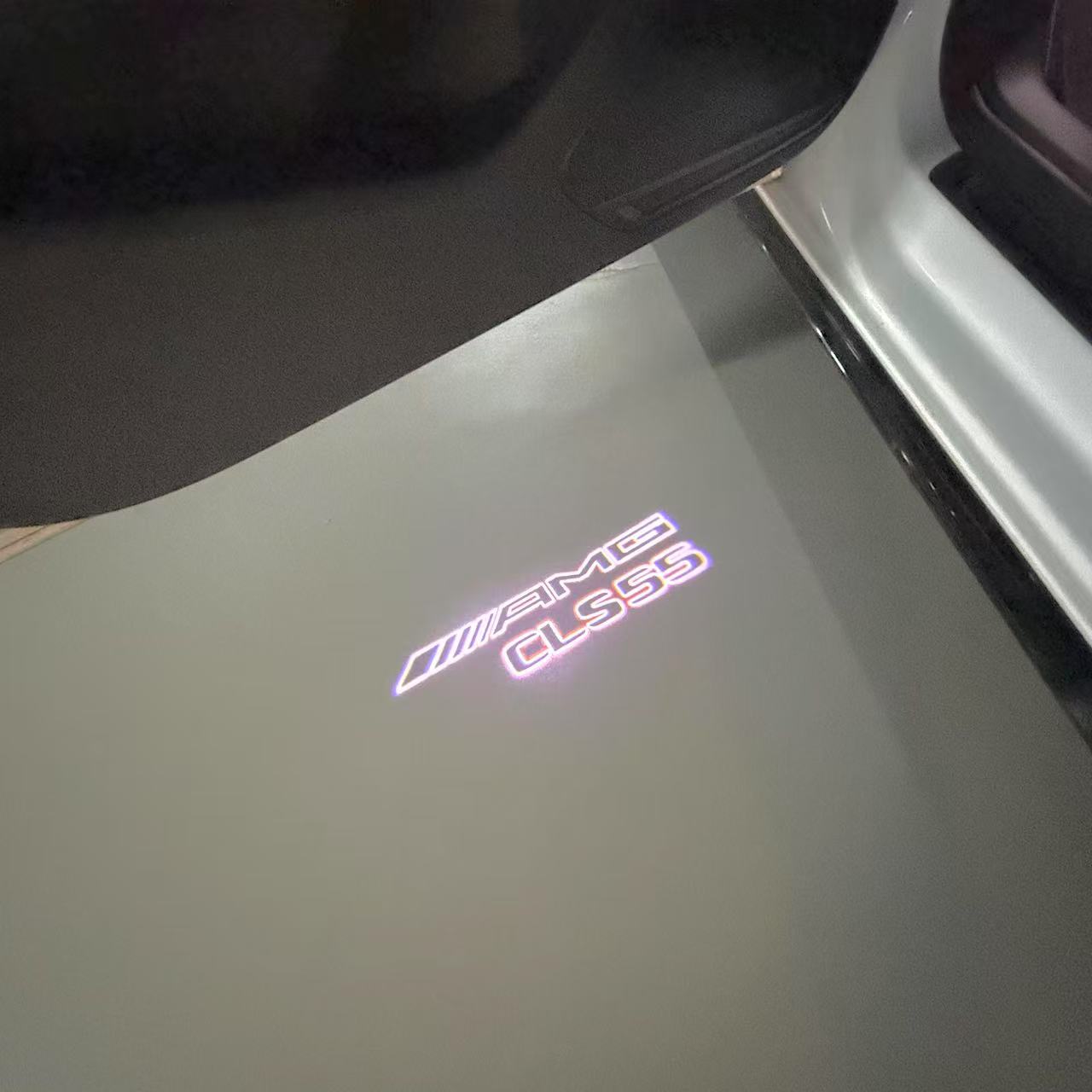 LUCI PROIETTORI LOGO MERCEDES BENZ Nr.03 (quantità 1 = 1 set / 2 luci porta)