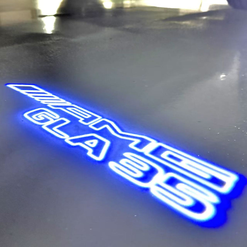MERCEDES BENZ LOGO PROJECTOT LIGHTS Nr.03 (Menge 1 = 1 Sätze/2 Türleuchten)