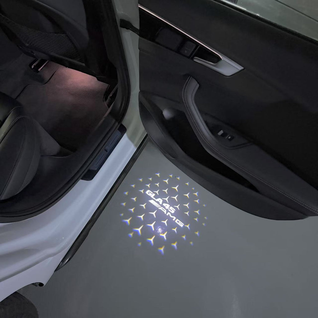 MERCEDES BENZ LOGO PROJECTOT LIGHTS Nr.03 (Menge 1 = 1 Sätze/2 Türleuchten)