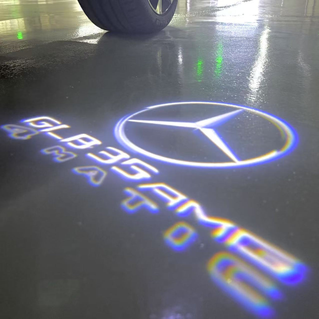 MERCEDES BENZ LOGO PROJECTOT LIGHTS Nr.03 (Menge 1 = 1 Sätze/2 Türleuchten)