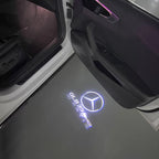 MERCEDES BENZ LOGO PROJECTOT LIGHTS Nr.03 (Menge 1 = 1 Sätze/2 Türleuchten)