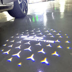 MERCEDES BENZ LOGO PROJECTOT LIGHTS Nr.03 (Menge 1 = 1 Sätze/2 Türleuchten)