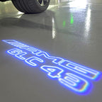 LUCI PROIETTORI LOGO MERCEDES BENZ Nr.03 (quantità 1 = 1 set / 2 luci porta)