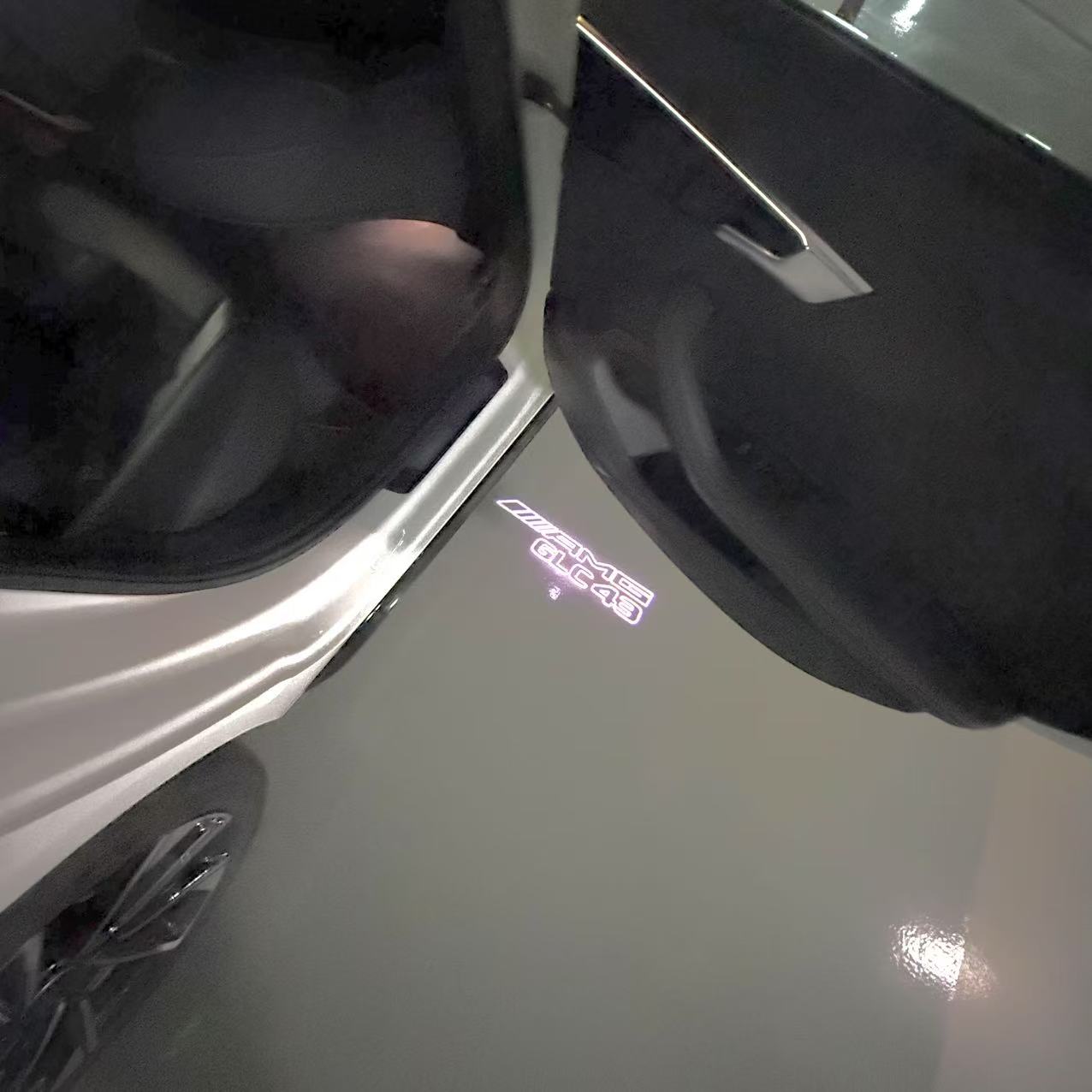 MERCEDES BENZ LOGO PROJECTOT LIGHTS Nr.03 (Menge 1 = 1 Sätze/2 Türleuchten)
