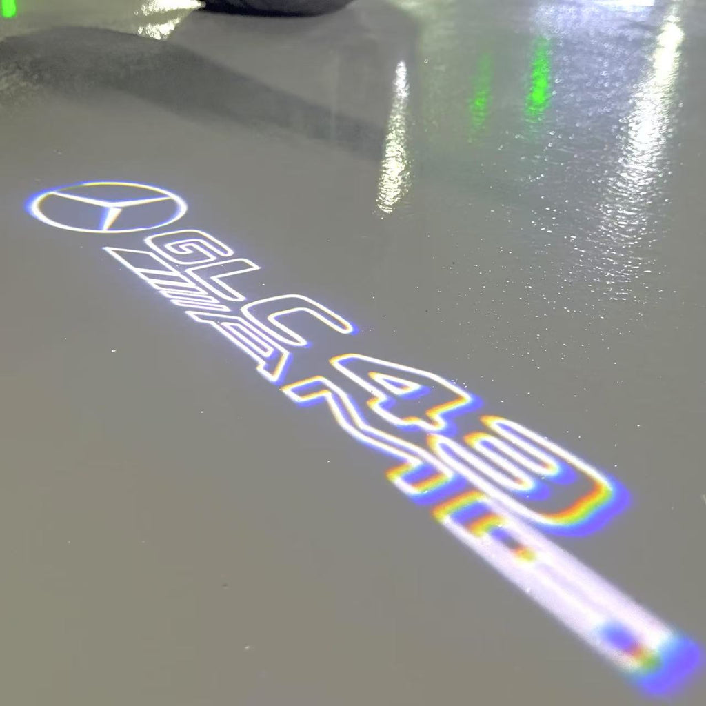 MERCEDES BENZ LOGO PROJECTOT LIGHTS Nr.03 (Menge 1 = 1 Sätze/2 Türleuchten)