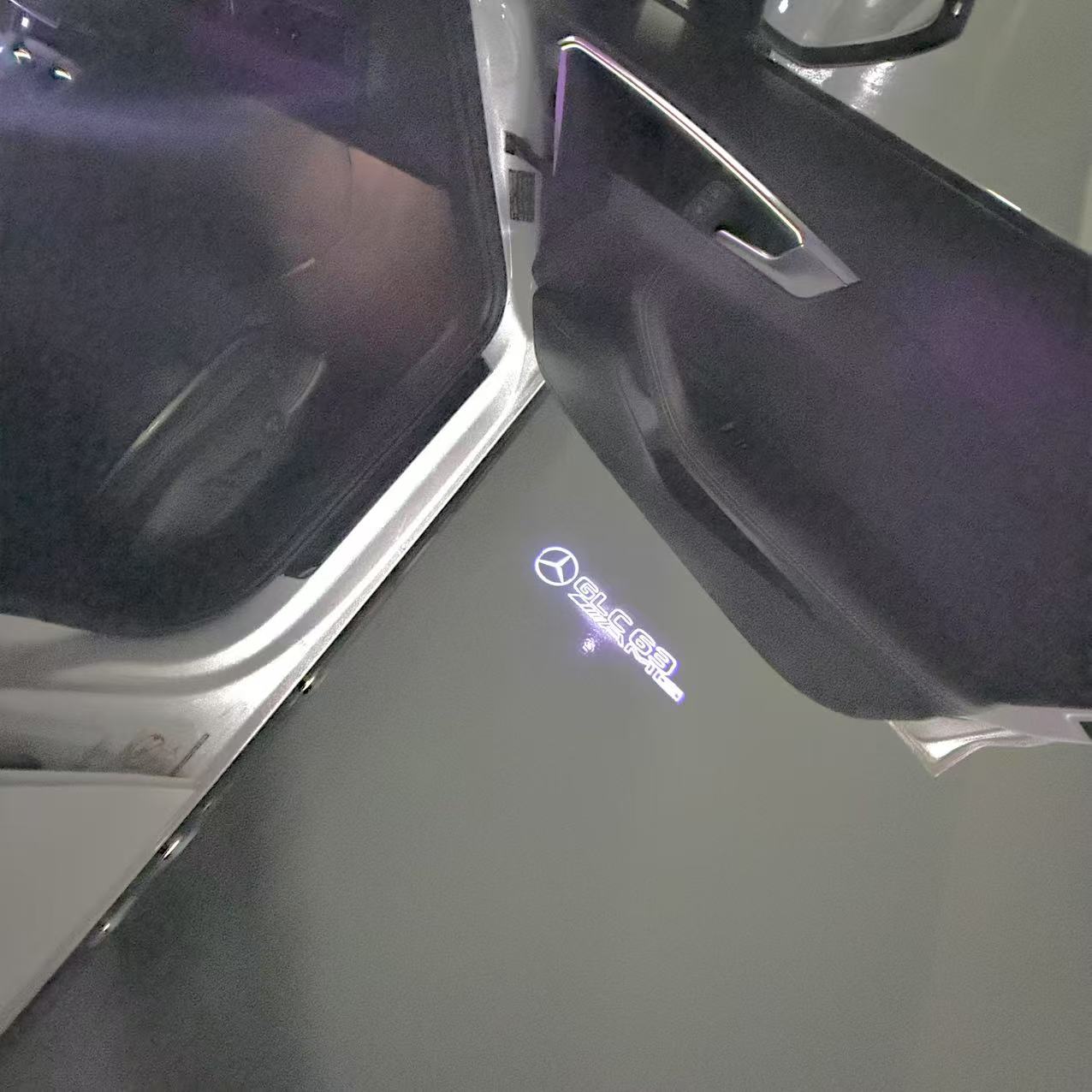 MERCEDES BENZ LOGO PROJECTOT LIGHTS Nr.03 (Menge 1 = 1 Sätze/2 Türleuchten)
