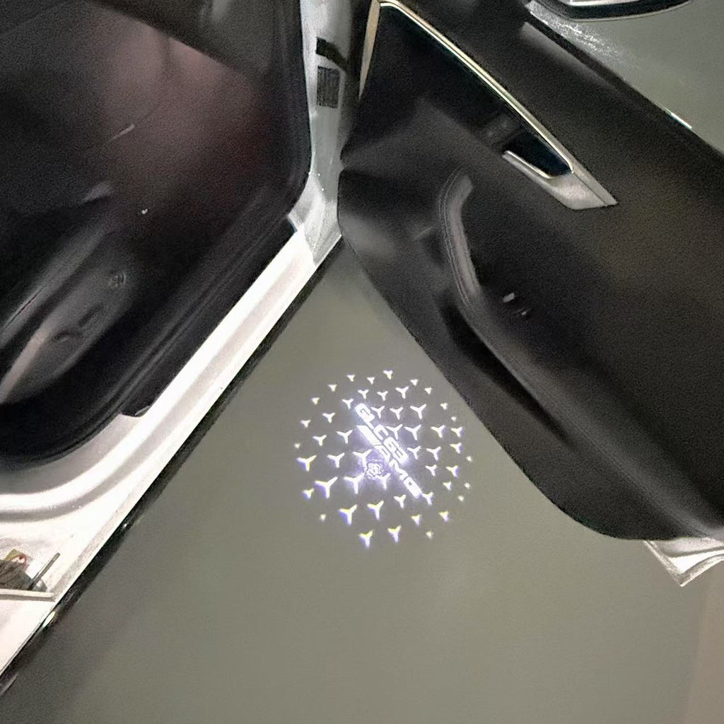 MERCEDES BENZ LOGO PROJECTOT LIGHTS Nr.03 (Menge 1 = 1 Sätze/2 Türleuchten)