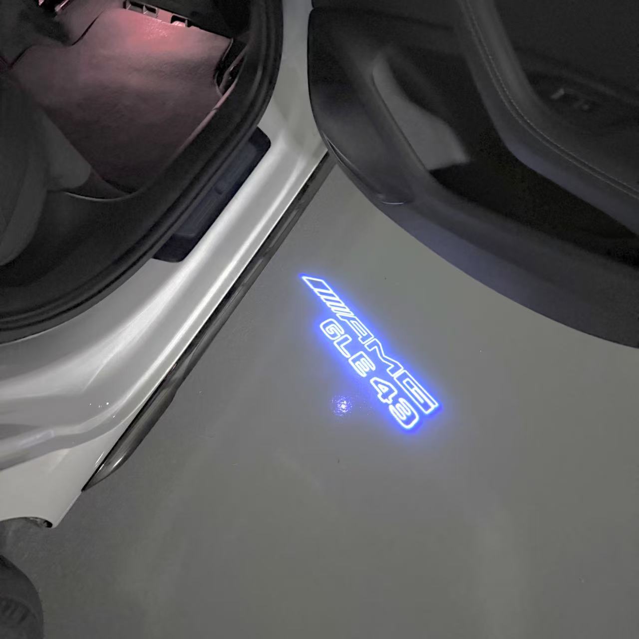 MERCEDES BENZ LOGO PROJECTOT LIGHTS Nr.03 (Menge 1 = 1 Sätze/2 Türleuchten)