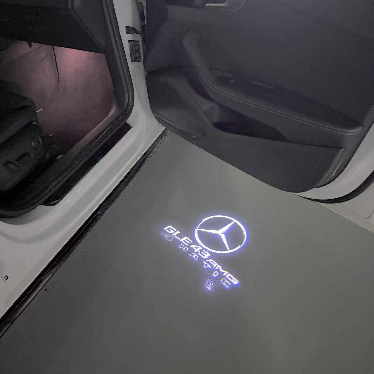 MERCEDES BENZ LOGO PROJECTOT LIGHTS Nr.03 (Menge 1 = 1 Sätze/2 Türleuchten)