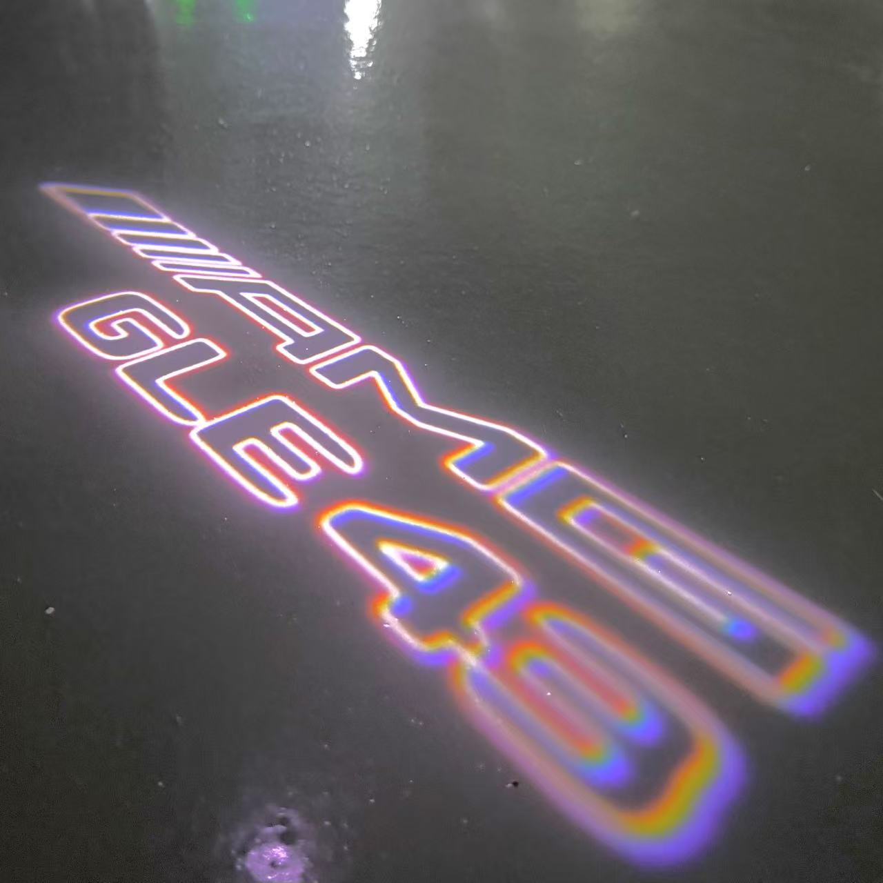 MERCEDES BENZ LOGO PROJECTOT LIGHTS Nr.03 (Menge 1 = 1 Sätze/2 Türleuchten)