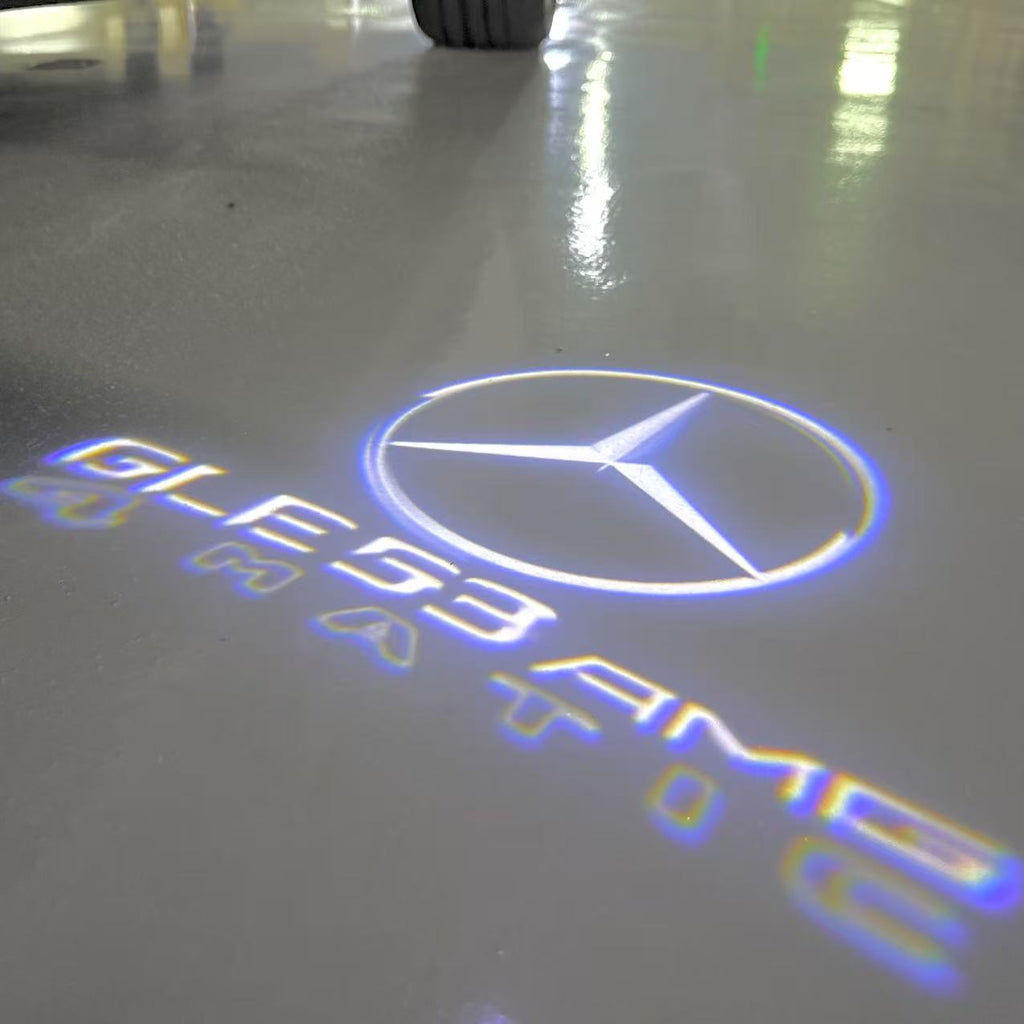 MERCEDES BENZ LOGO PROJECTOT LIGHTS Nr.03 (Menge 1 = 1 Sätze/2 Türleuchten)