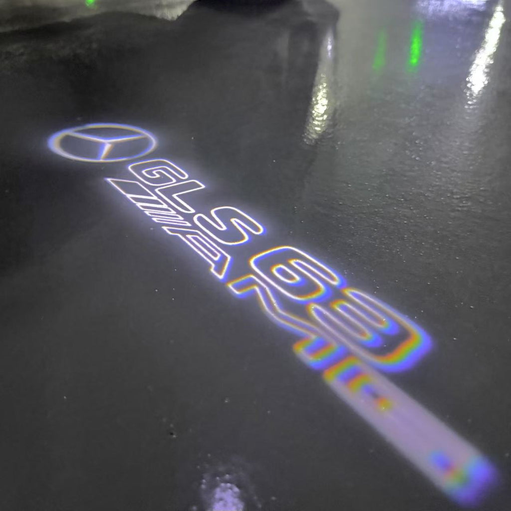 MERCEDES BENZ LOGO PROJECTOT LIGHTS Nr.03 (Menge 1 = 1 Sätze/2 Türleuchten)