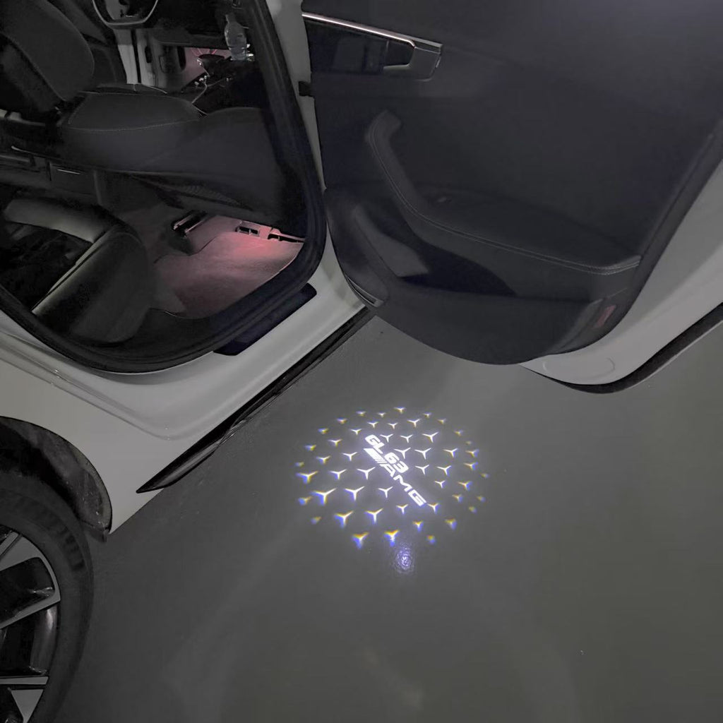 MERCEDES BENZ LOGO PROJECTOT LIGHTS Nr.03 (Menge 1 = 1 Sätze/2 Türleuchten)
