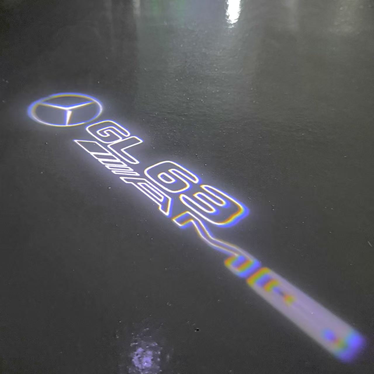 MERCEDES BENZ LOGO PROJECTOT LIGHTS Nr.03 (Menge 1 = 1 Sätze/2 Türleuchten)
