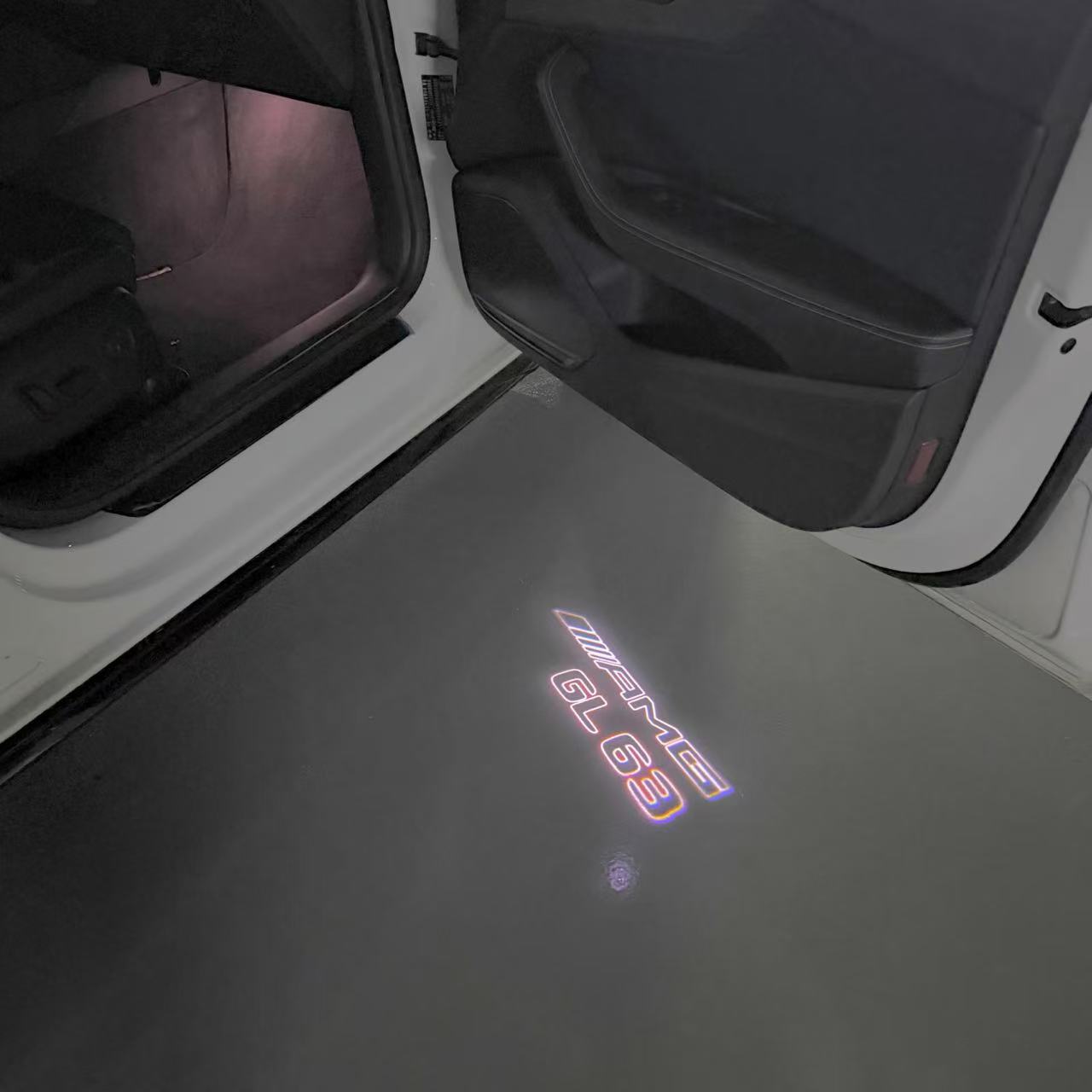 MERCEDES BENZ LOGO PROJECTOT LIGHTS Nr.03 (Menge 1 = 1 Sätze/2 Türleuchten)