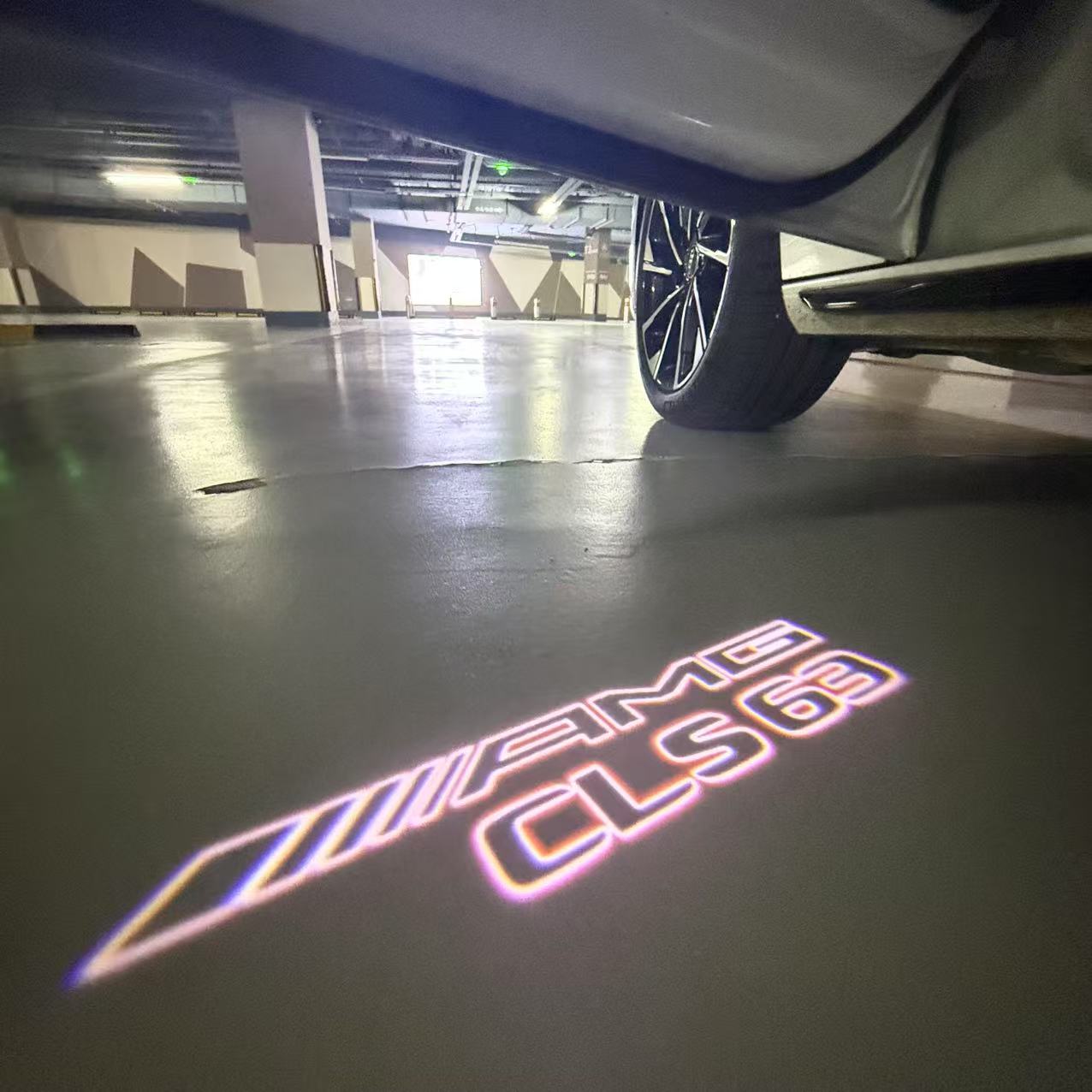 LUCI PROIETTORI LOGO MERCEDES BENZ Nr.03 (quantità 1 = 1 set / 2 luci porta)